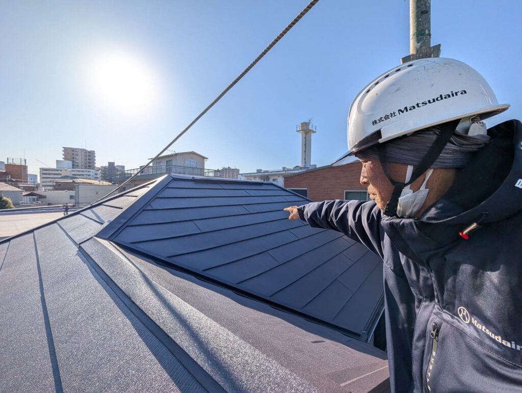 株式会社Matsudairaの施工管理　点検