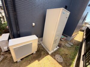 明石市 株式会社Matsudairaによるダイキン製エコキュート交換施工後